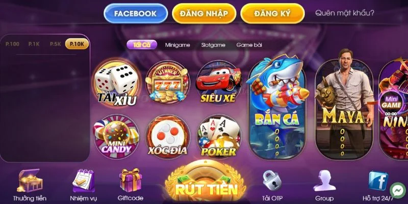 Giao diện cổng game Sam86 Máu Làm Giàu